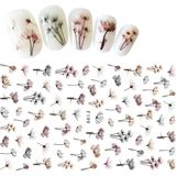 Pop Beauty Tırnak Süsleme Sticker Renkli Tırnak Dövmesi Kolay Kullanım 1 Adet