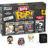 Pop! Bitty: Game Of Thrones - Daenerys Targaryen, Khal Drogo, Drogon ve Mystery Chase Figürü (Stiller Değişebilir)