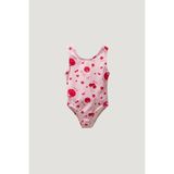 Pop Cherry Desenli Kız Çocuk Mayo - Renkli - 4 Yaş