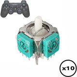 Pop Konsol 10 Adet Ps3 Analog Motor Ps3 Kol Tamiri 3D Joystick Motor Playstation 3 Yedek Parça