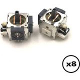 Pop Konsol 8 Adet Xbox 360 Analog Motor 3D Joystick Xbox 360 Motor Gamepad Kol Tamiri Yedek Parça