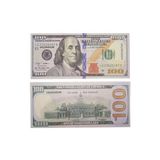POP KONSOL Geçersiz Şaka Düğün Parası Sahte Para 100 Adet Oyun Parası 100 Dolar PP191004