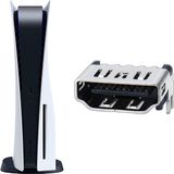 Pop Konsol Playstation 5 HDMI Port Tamiri Yedek Parça Ps5 Dijital ve Disk Versiyon Tüm Modeller Uyumlu