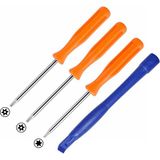 Pop Konsol T6 T8 T10 Tornavida Kasa Kol Ayırıcı Set XBOX 360 XBOX One PS3 PS4 PS5 XBOX One S/X - Gri
