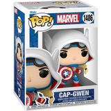 Pop Marvel: Gwen Stacy - Captain America Gwen Figür - Çok Renkli