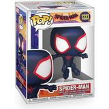 Pop Marvel: Spider Man Across The Spider Verse - Miles Morales In Suit Vinil Figür Koleksiyon Paketi Uyumlu Funko Kutu Koruyucu ile - Standart