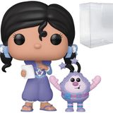 POP Retro Oyuncak: Rainbow Brite - Indigo Doll & Hammy Funko Vinil Figür (Uyumlu Kutu Koruyucu Kılıf ile birlikte), Çok Renkli, 9,5 cm