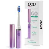 Pop Sonic Elektrikli Diş Fırçası (Ombre) - AAA Pilli Seyahat Diş Fırçaları | 2 Hız ve 15.000-30.000 Vuruş/Dakika, Dupont Naylon Kıllı (Ombre Mor) Çocuk Elektrikli Diş Fırçaları