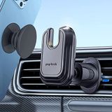 pop-tech Araba Havalandırması Telefon Tutacağı, Soket Tutacağı için, Havalandırma Klipsi, Telefon Tutucu, Magsafe Cüzdan, Siyah ve iPhone Samsung Kart Tutucu, Yapışkan Cep Telefonu Standı