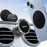 pop-tech Mini Manyetik Araç Telefon Tutacağı, Evrensel 360 Dash Güçlü Bilyalı Mıknatıslı Cep Telefonu Tutacağı, iPhone12 pro Max, Tablet, Samsung Mobile, Soket Tutacağı, Otomatik Gösterge Paneline Yapışır