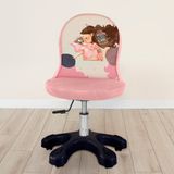 Popcorn Kids Pettıng Özel Kumaş Sandalye (8-14 Yaş) - Pembe