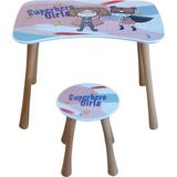 Popcorn Kids Power Girl Aktivite Masa Seti