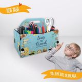 Popcorn Kids World Map Kalemlik