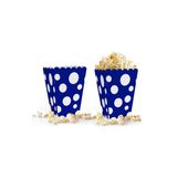 Popcorn Kutusu 10'lu -Puanlı Lacivert-