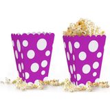 Popcorn Kutusu 10'lu -Puanlı Mor-