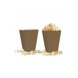 Popcorn Kutusu 8li düz Altın