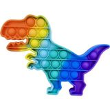 Popit Oyuncak Pop It Push Buble Fidget Dinozor Popit Zihinsel ve Duyusal Stres Dinazor Dinozor
