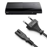 Popkonsol Ps3 Süper Slim Güç Kablosu 1.5 m Playstation 3 Süper Slim Kasa Uyumlu Ps3 Kablo Yedek Parça