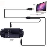 Popkonsol Psp Şarj ve Data Kablosu Film Müzik Oyun Aktarma 1000 2000 3000 E1004 Psp Usb Kablo