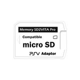 Popkonsol Sd2vita Ps Vita Modeller İçin Hafıza Kartı Adaptörü