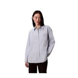 POPLIN RELAXED SHIRT Kadın Mavi Gömlek