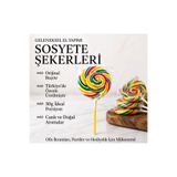 Poplix Sosyete Şekeri 30 Gr | 28 Adet Hediyelik | Nostaljik Lolipop | Geleneksel El Yapımı