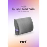 Popo Pillow Ortopedik Bel ve Sırt Destek Yastığı, Cosypur® Visco Teknolojisi