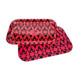Poppins Lab Manyetik Kapaklı Metal Tepsi 288X188 Mm Kırmızı