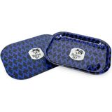 Poppins Lab Manyetik Kapaklı Metal Tepsi 288X188 Mm Mavi