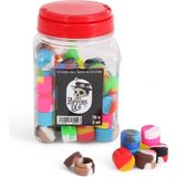 Poppins Lab Poppins Labs Silikon Saklama Kabı 2 ml - Kırmızı