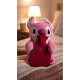 PoppyPlays Lilo & Stitch Sıcak Su Torbası Peluş - İçinizi ısıtır, Sevgililer Günü ve Yılbaşı hediyesi