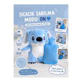 PoppyPlays Stitch Sıcak Su Torbalı Peluş Oyuncak - Ağrılı Kramplı Günler için - Sevgiliye Alınacak Hediye