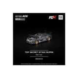 PopRace Top Secret GT300 Supra PDX Fuar özel 1/64Model Araba