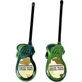 PopŞeker Askeri Casus Telsiz Seti | 25 cm Esnek Antenli Komando Walkie Talkie - Karışık Çok Renkli