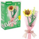 PopŞeker Bloom Boutique Flower Serisi Mini Çiçek Maketi - Dekoratif Buket Çiçekler