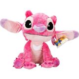 PopŞeker Büyük Boy Angel Peluş Oyuncak 45 cm - Yumuşacık Pembe Stitch Serisi