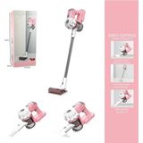 PopŞeker Dikey Elektrik Süpürgesi 3ü 1 Arada Pembe | 3+ Yaş | Pratik Temizlik Seti