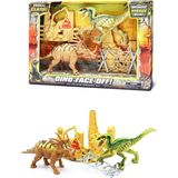 PopŞeker Dinozor Macerası Başlasın! Primal Clash 2 Figürlü Muhteşem Dinozor Seti - Karışık-Çok Renkli