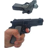 PopŞeker Gonher Metal Oyuncak Kapsül Atan Silah 8'li
