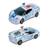 PopŞeker Işıklı Sesli Sürtmeli Polis Arabası Oyuncak – Polis Sirenli Pilli Sürtmeli Polis Ekip Arabası 15cm.
