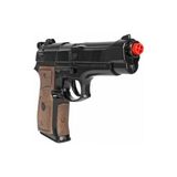 PopŞeker Police Pistol 8 Patlar Oyuncak Metal Tabancası - Nostaljik Polis Silahı