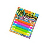 PopŞeker Pop Play Tubes Duyusal Stres Oyuncağı Mini 5li Akordiyon Borular: Bükün, Uzatın, Sesini Dinleyin! E