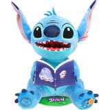 PopŞeker Sesli Karanlıkta Parlayan Masal Anlatan Stitch Interaktif Peluş 34 cm – Lilo & Stitch Oyuncak - Kareler Çok Renkli