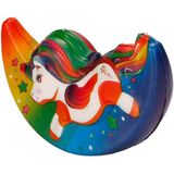 PopŞeker Squishy Ay Unicorn: Slow Rising Köpük Oyuncak! Kawaii Stres Giderici Figür - 1
