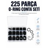 popüler 225 Parça Profesyonel O-Ring Conta Kiti Su, Yağ ve Hava Sızdırmazlık Tamir Seti 2026