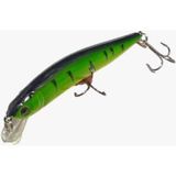 Populer 9.7cm 8.2gr Sahte Balık Yemi Kancalı Lures,rapala,spin,levrek, Lüfer, Çupra, Kefal, Turna Uyumlu - Altın - Yeşil
