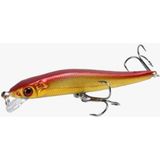 Populer 9.7cm 8.2gr Sahte Balık Yemi Kancalı Lures,rapala,spin,levrek, Lüfer, Çupra, Kefal, Turna Uyumlu - Floresan Sarı