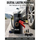 popüler Çok Fonksiyonlu Araç Yol Yardım Kiti Jump Starter ve Lastik Pompası Yeni Nesil 2026