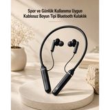 popüler Kablosuz Boyun Tipi Bluetooth Kulaklık Mikrofonlu Spor ve Günlük Kullanıma Uygun 2026