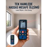 popüler Lazer Metre 50 MT Hassas ve Hızlı Ölçüm Özellikli Yeni Nesil 2026